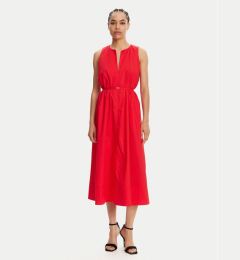 Снимка на TWINSET Коктейлна рокля 251TT2221 Червен Regular Fit