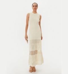 Снимка на TWINSET Плетена рокля 251LL3SBB Бежов Regular Fit