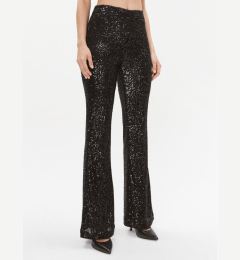 Снимка на TWINSET Текстилни панталони 232TT2284 Черен Regular Fit