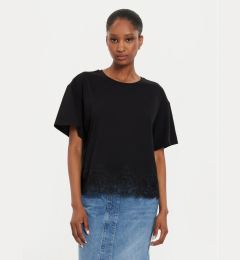 Снимка на TWINSET Тишърт 242TP2510 Черен Loose Fit