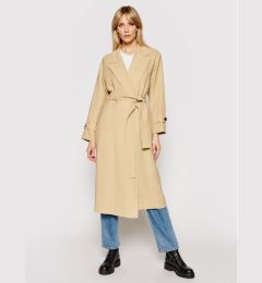 Снимка на TWINSET Тренч 211TT2580 Бежов Regular Fit