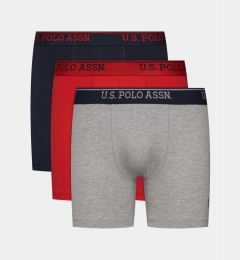 Снимка на U.S. Polo Assn. Комплект 3 чифта боксерки 80454 Цветен