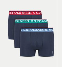 Снимка на U.S. Polo Assn. Комплект 3 чифта боксерки MUP4078 Тъмносин