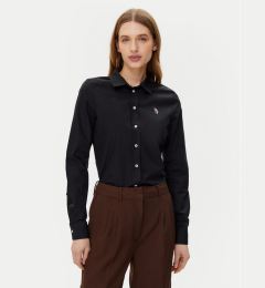 Снимка на U.S. Polo Assn. Риза WUP1306 Черен Regular Fit