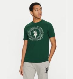 Снимка на U.S. Polo Assn. Тишърт MUP3641 Зелен Regular Fit