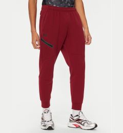Снимка на Under Armour Долнище анцуг UA Unstoppable 1389353 Червен Regular Fit