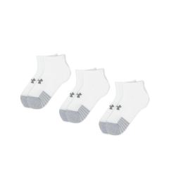 Снимка на Under Armour Комплект 3 чифта къси чорапи унисекс Heatgear Lo Cut Sock 1346753-100 Бял