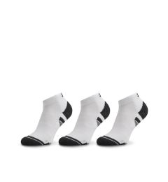 Снимка на Under Armour Комплект 3 чифта къси чорапи унисекс Ua Performance Tech 3Pk Low 1379504-100 Бял