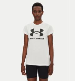 Снимка на Under Armour Тишърт Rival Logo SS 1356305 Бял Regular Fit