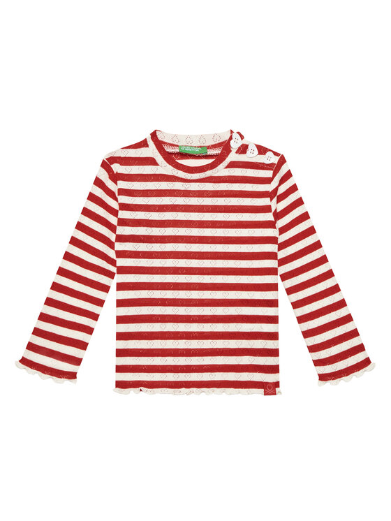 Снимка на United Colors Of Benetton Блуза 33LQG10J7 Червен Regular Fit