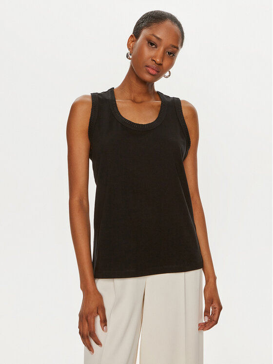Снимка на United Colors Of Benetton Блуза 34G7DH00W Черен Regular Fit