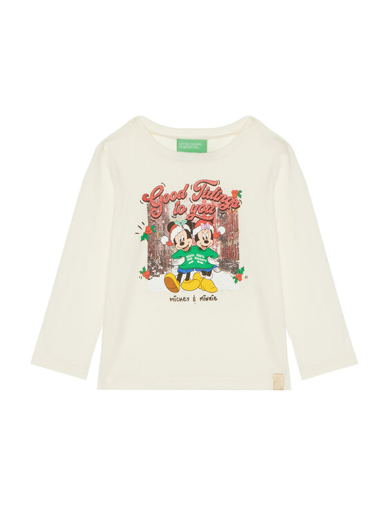 Снимка на United Colors Of Benetton Блуза 3ATNG10GQ Екрю Regular Fit