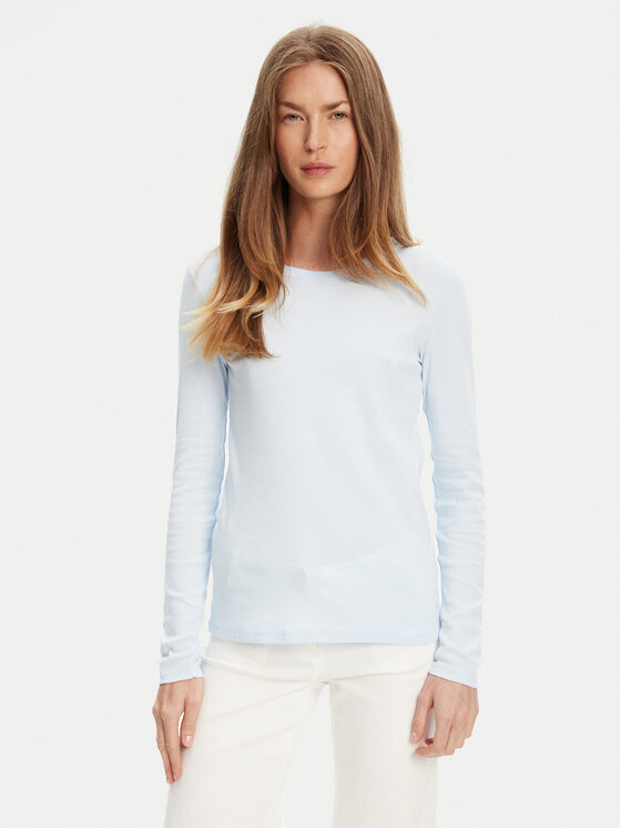 Снимка на United Colors Of Benetton Блуза 3GA2E16F9 Светлосиньо Regular Fit