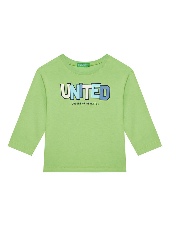 Снимка на United Colors Of Benetton Блуза 3I1XG10HS Зелен Regular Fit