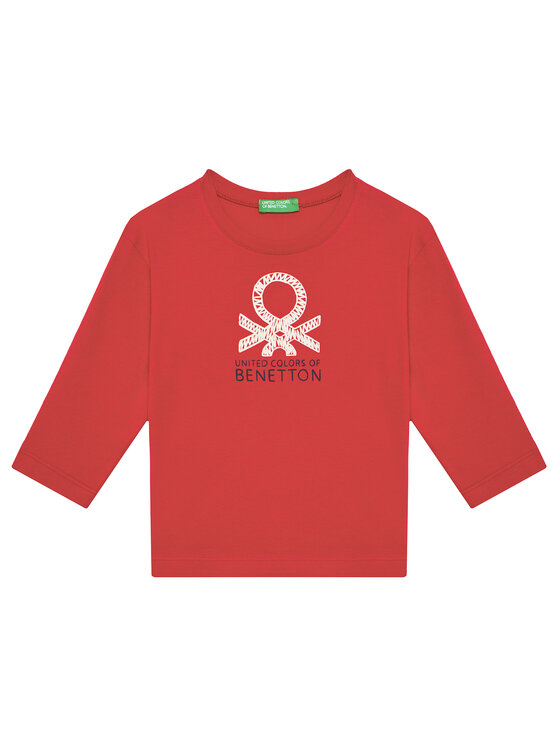 Снимка на United Colors Of Benetton Блуза 3I1XG10HS Червен Regular Fit
