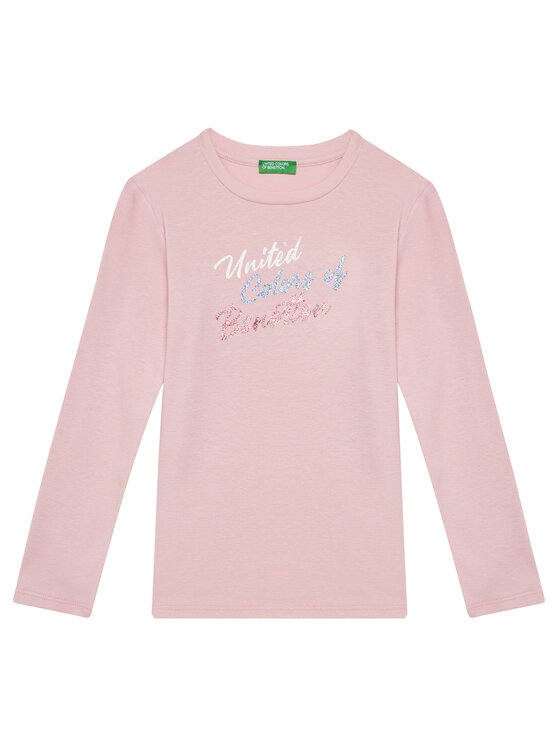 Снимка на United Colors Of Benetton Блуза 3I9WC10MY Розов Regular Fit