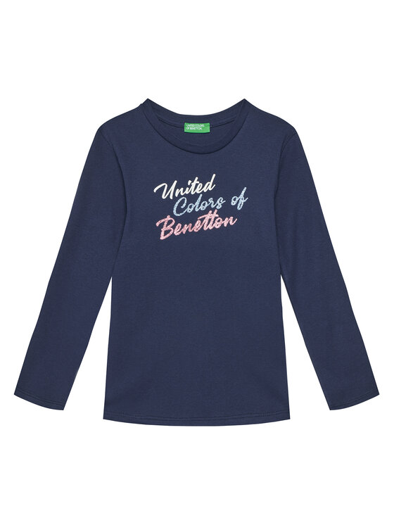 Снимка на United Colors Of Benetton Блуза 3I9WC10MY Тъмносин Regular Fit