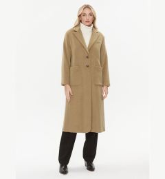 Снимка на United Colors Of Benetton Вълнено палто 28HFDN02V Бежов Regular Fit