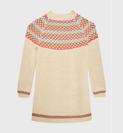 Снимка на United Colors Of Benetton Плетена рокля 1176HV002 Бежов Regular Fit