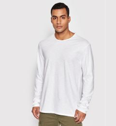 Снимка на United Colors Of Benetton Тениска с дълъг ръкав 3JE1J19A9 Бял Relaxed Fit