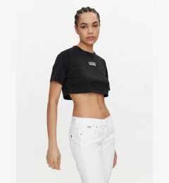 Снимка на Vans Тишърт Flying V Crew Crop Ii VN000GFF Черен Regular Fit