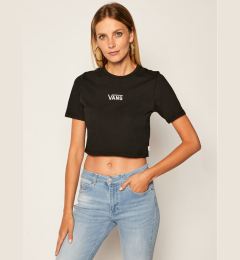Снимка на Vans Тишърт Wm Flying Crop Cre VN0A54QU Черен Regular Fit