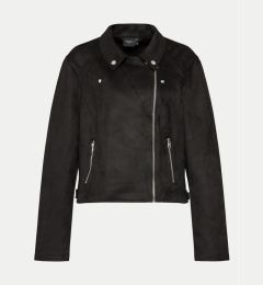 Снимка на Vero Moda Curve Яке от имитация на кожа Jose 10308583 Черен Slim Fit