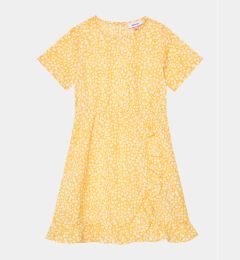 Снимка на Vero Moda Girl Рокля 10287397 Жълт Regular Fit