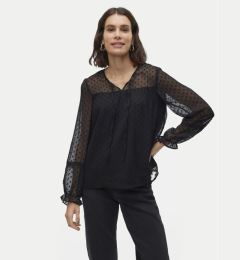 Снимка на Vero Moda Блуза Leah 10314692 Черен Regular Fit