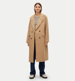 Снимка на Vero Moda Вълнено палто Harper 10320446 Бежов Regular Fit
