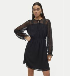 Снимка на Vero Moda Ежедневна рокля Leah 10314693 Черен Regular Fit