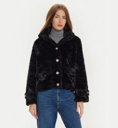 Снимка на Vero Moda Кожено палто Sonjaeva 10310303 Черен Regular Fit