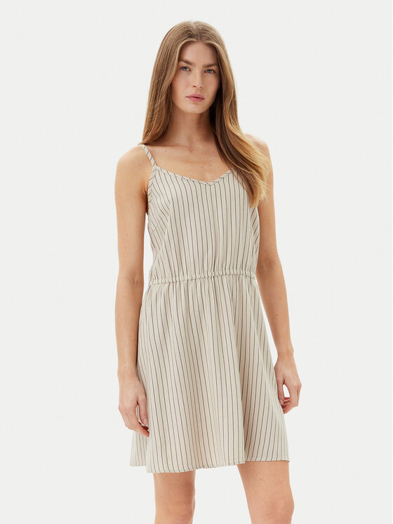 Снимка на Vero Moda Лятна рокля Mymilo 10303689 Бежов Regular Fit
