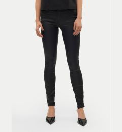 Снимка на Vero Moda Панталони от имитация на кожа Flash 10314591 Черен Skinny Fit