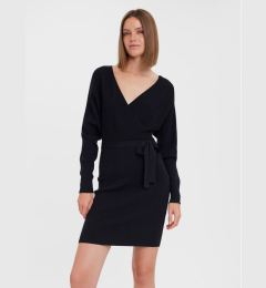 Снимка на Vero Moda Плетена рокля 10269251 Черен Regular Fit