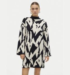 Снимка на Vero Moda Плетена рокля Gold New Art 10311362 Черен Regular Fit