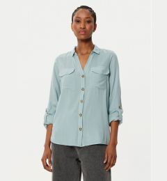 Снимка на Vero Moda Риза Bumpy 10275283 Зелен Regular Fit