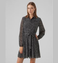 Снимка на Vero Moda Рокля тип риза 10299195 Черен Regular Fit