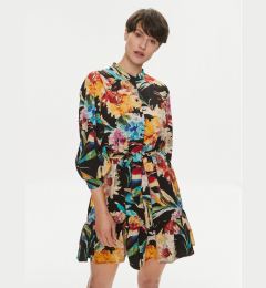 Снимка на Vero Moda Рокля тип риза Siw Cari 10300381 Черен Regular Fit