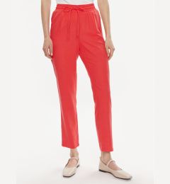 Снимка на Vero Moda Текстилни панталони Jesmilo 10279691 Червен Regular Fit