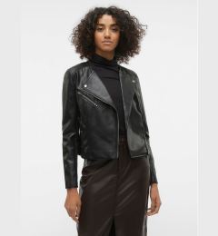 Снимка на Vero Moda Яке от имитация на кожа Riley 10302441 Черен Slim Fit