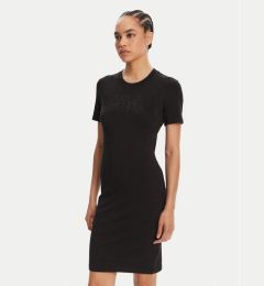 Снимка на Versace Jeans Couture Ежедневна рокля 78HAOS04 Черен Slim Fit
