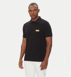 Снимка на Versace Jeans Couture Тениска с яка и копчета 78GAGT08 Черен Regular Fit