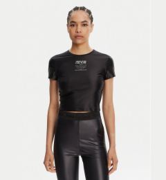 Снимка на Versace Jeans Couture Тишърт 78HAH6A2 Черен Slim Fit