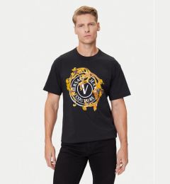 Снимка на Versace Jeans Couture Тишърт 79GAHE01 CJ00T Черен Regular Fit