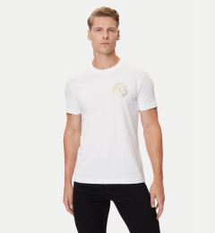 Снимка на Versace Jeans Couture Тишърт 79GAHT00 CJ00T Бял Regular Fit