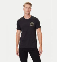 Снимка на Versace Jeans Couture Тишърт 79GAHT00 CJ00T Черен Regular Fit