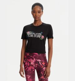 Снимка на Versace Jeans Couture Тишърт 79HAHB00 CJB01 Черен Regular Fit