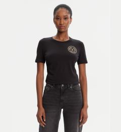 Снимка на Versace Jeans Couture Тишърт 79HAHT01 CJ03T Черен Regular Fit