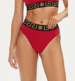 Снимка на Versace Класически бикини с висока талия AUD01050 1A10011 Червен